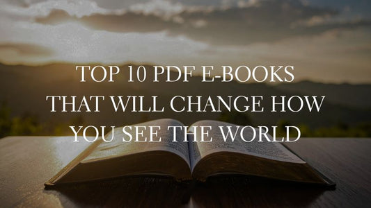 GOOD E-BOOKS - Top 10 PDF E-Books That Will Change How You See the World