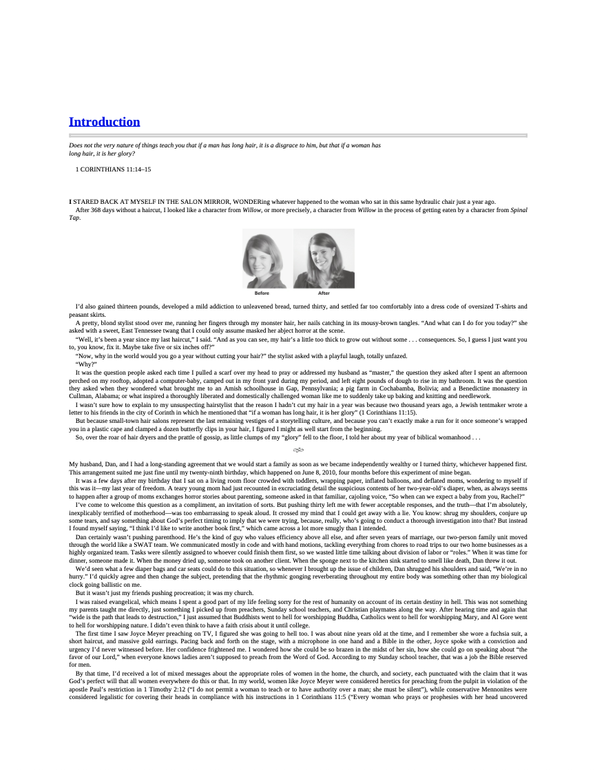 A Year of Biblical Womanhood