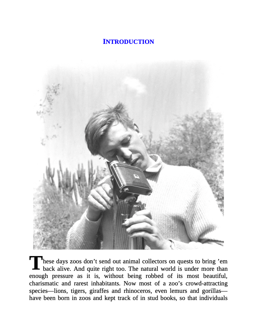 Adventures of a Young Naturalist