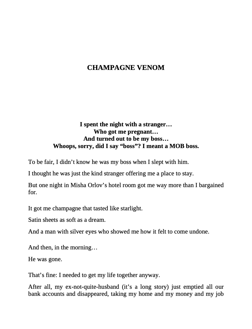 Champagne Venom