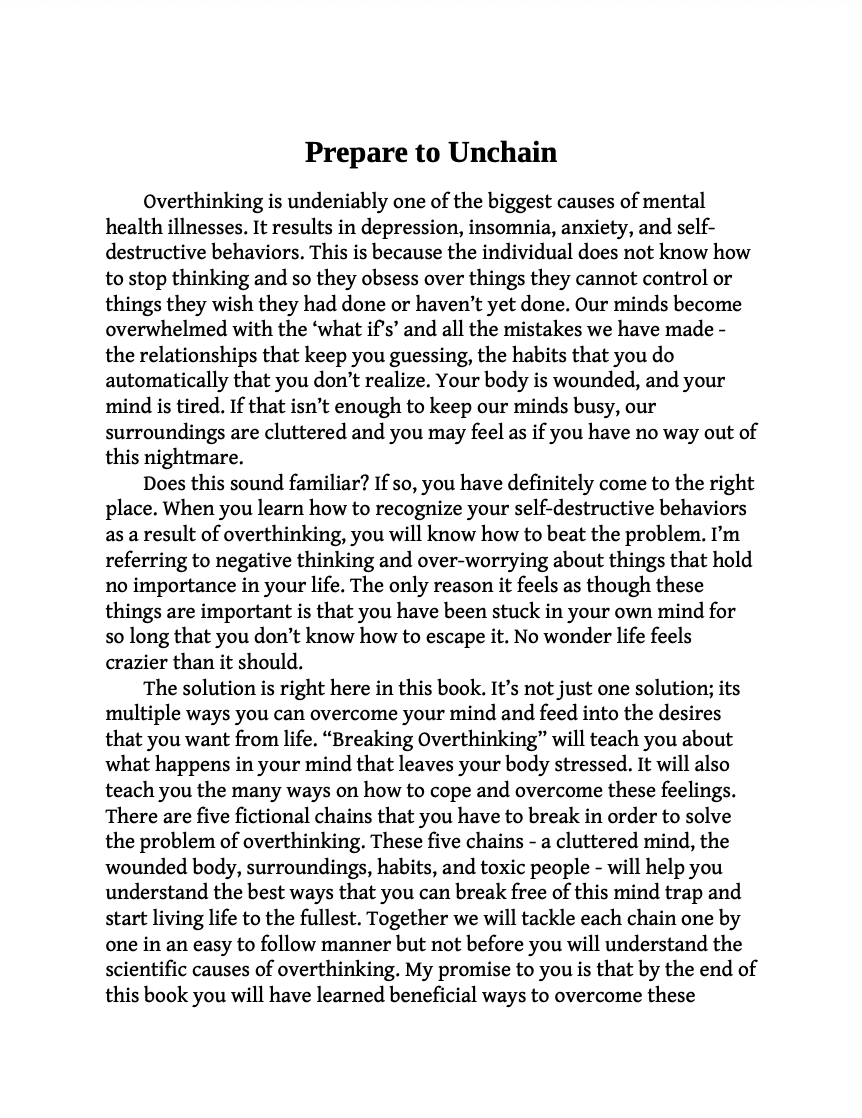 Control Your Mind and Master Your Feelings