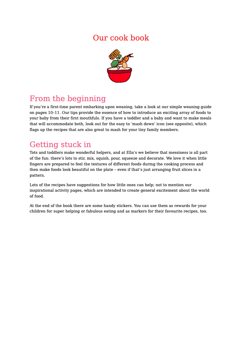 Ella's Kitchen: the First Foods Book