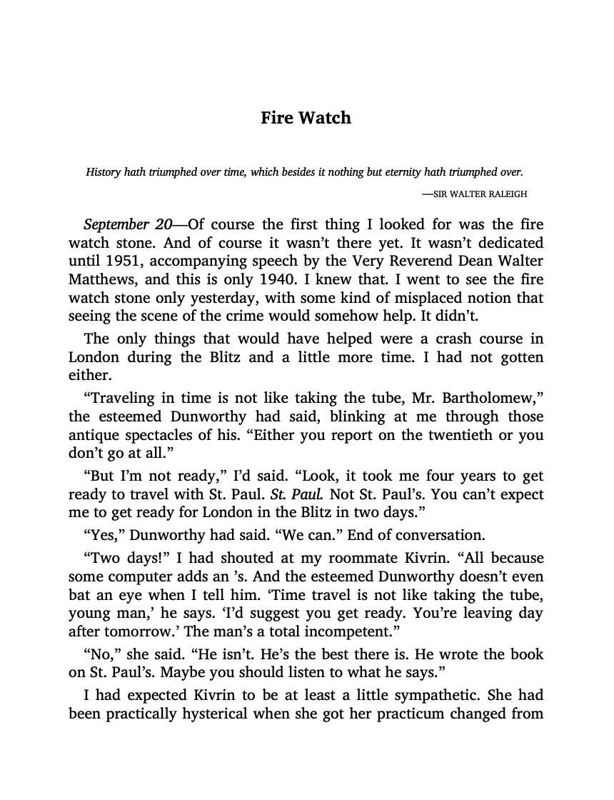 Fire Watch
