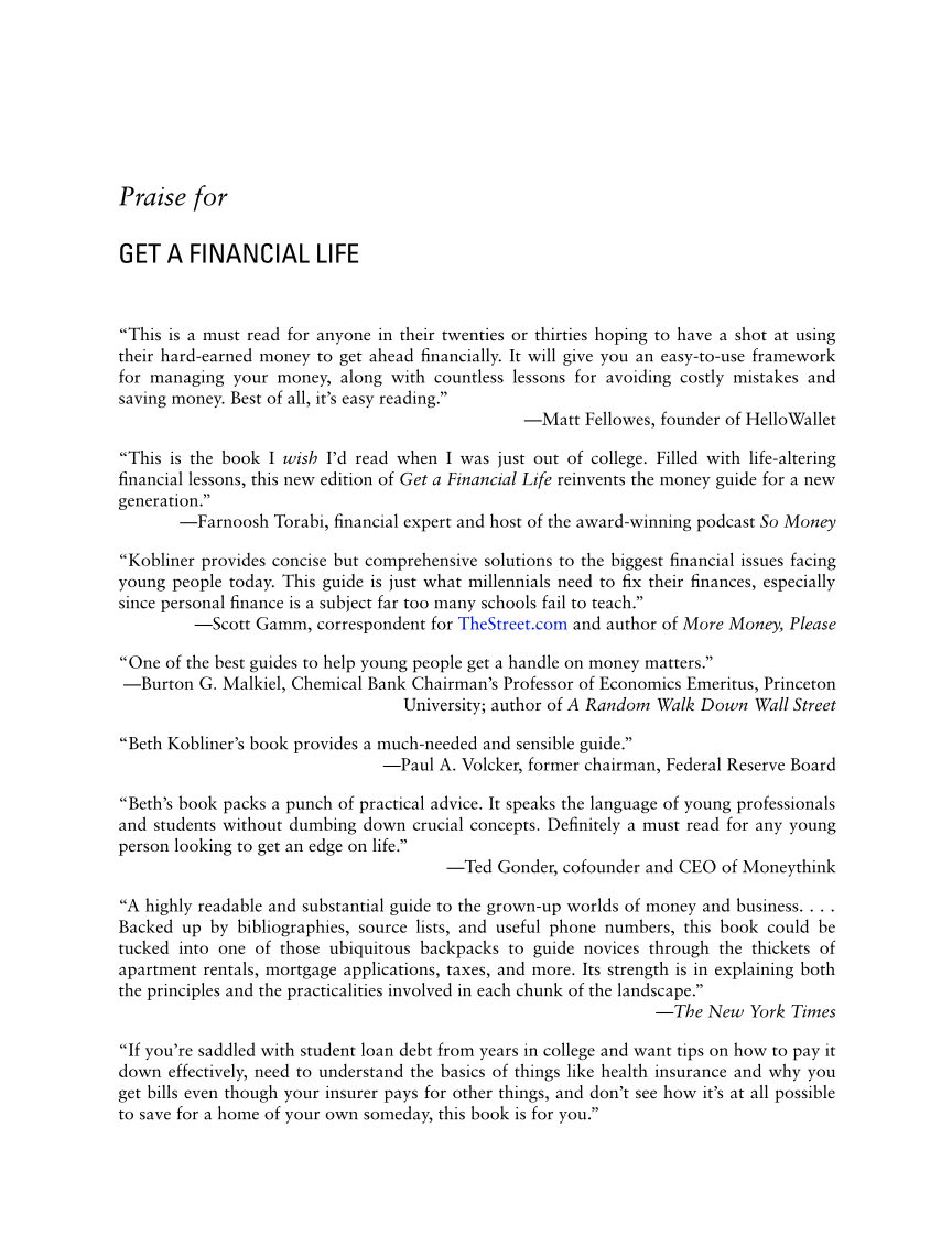 Get a Financial Life