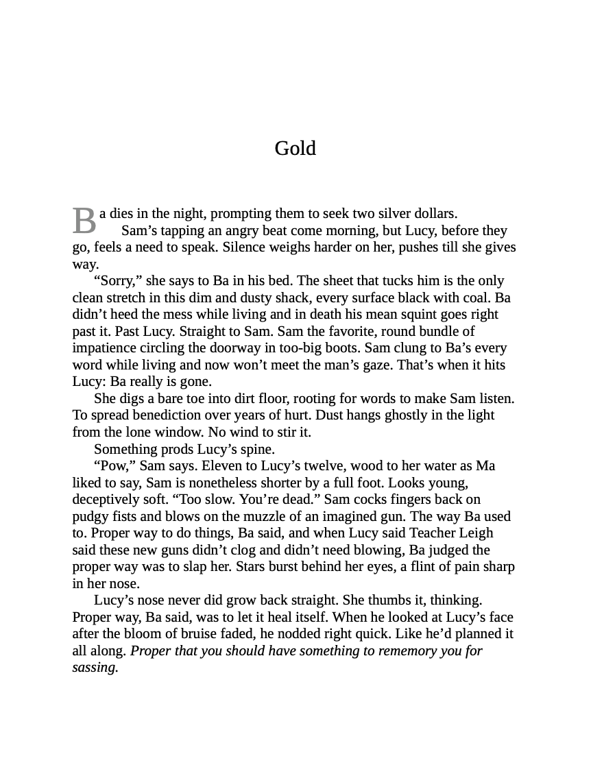 How Much of These Hills Is Gold