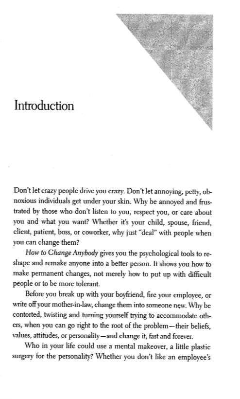 How to Change Anybody