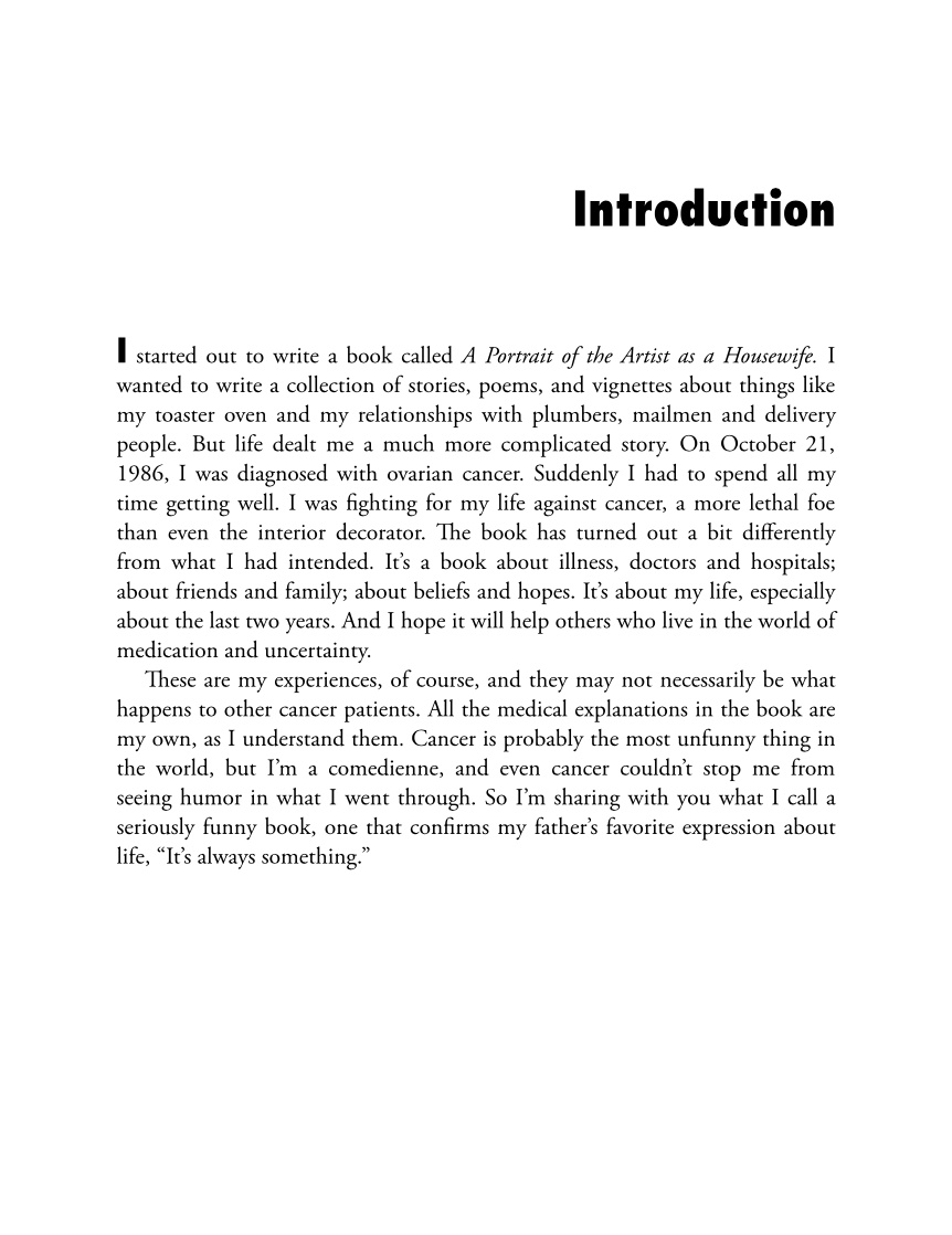 It's Always Something