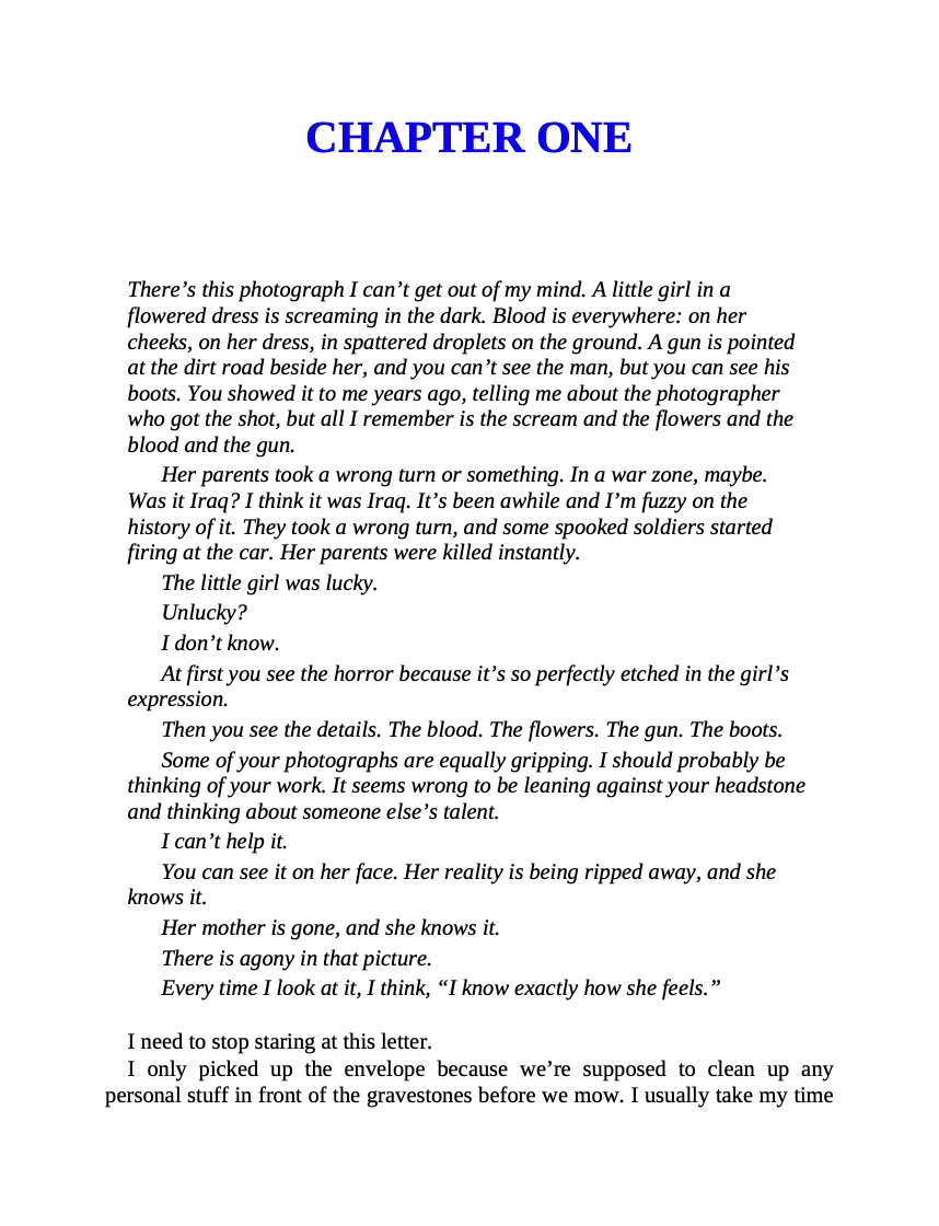 Letters to the Lost