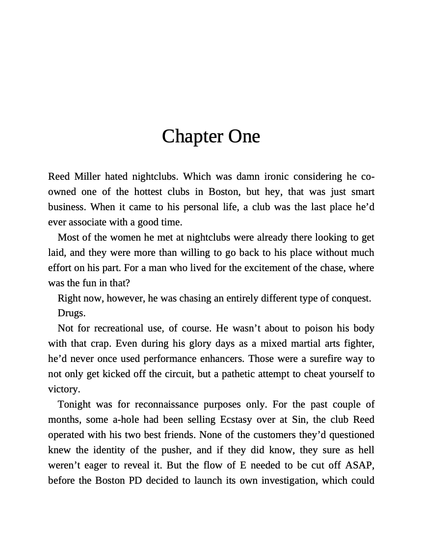 One Night of Scandal