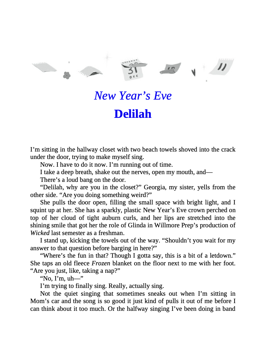 Reggie and Delilah's Year of Falling