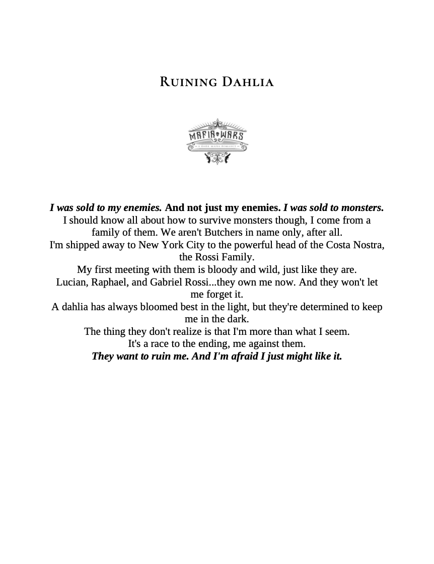 Ruining Dahlia