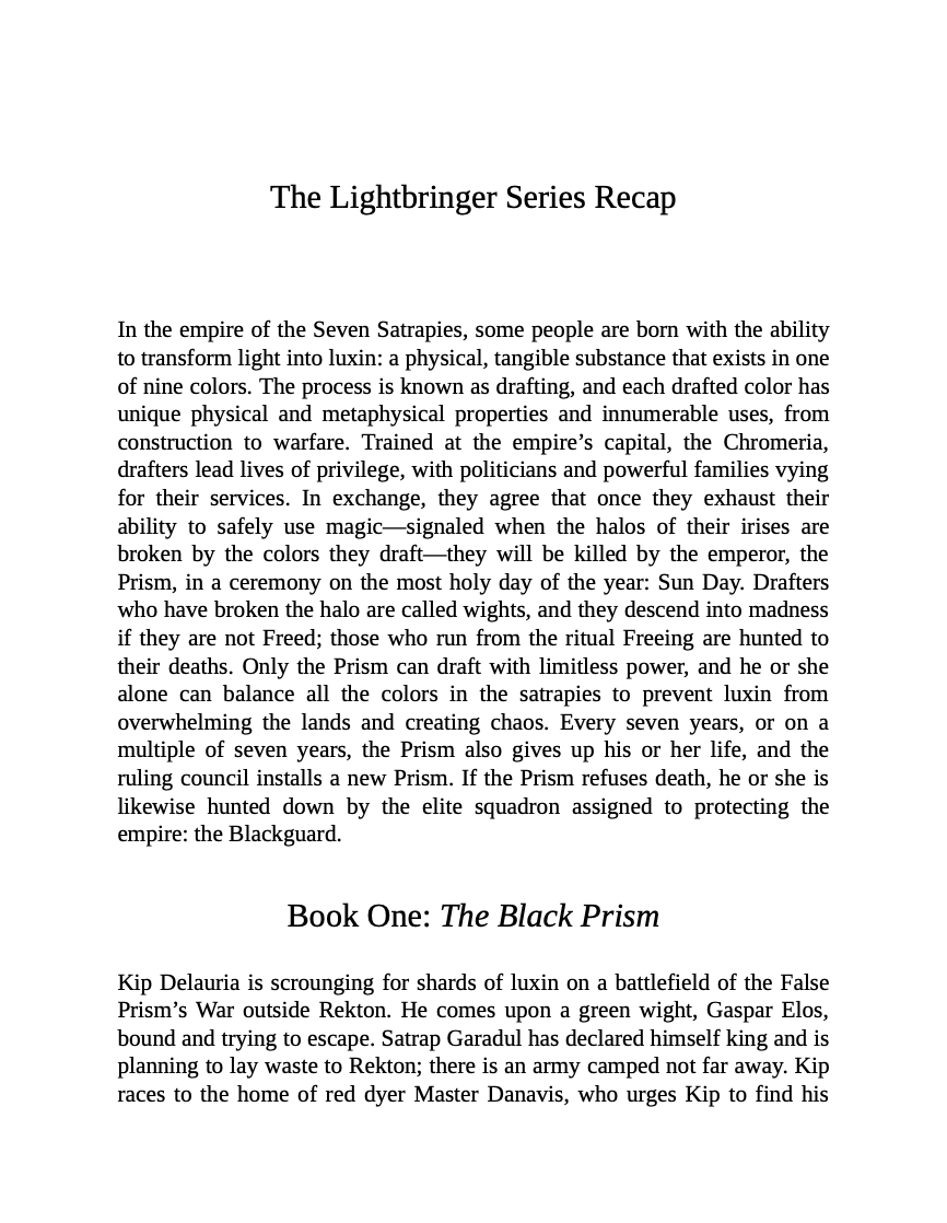 The Burning White