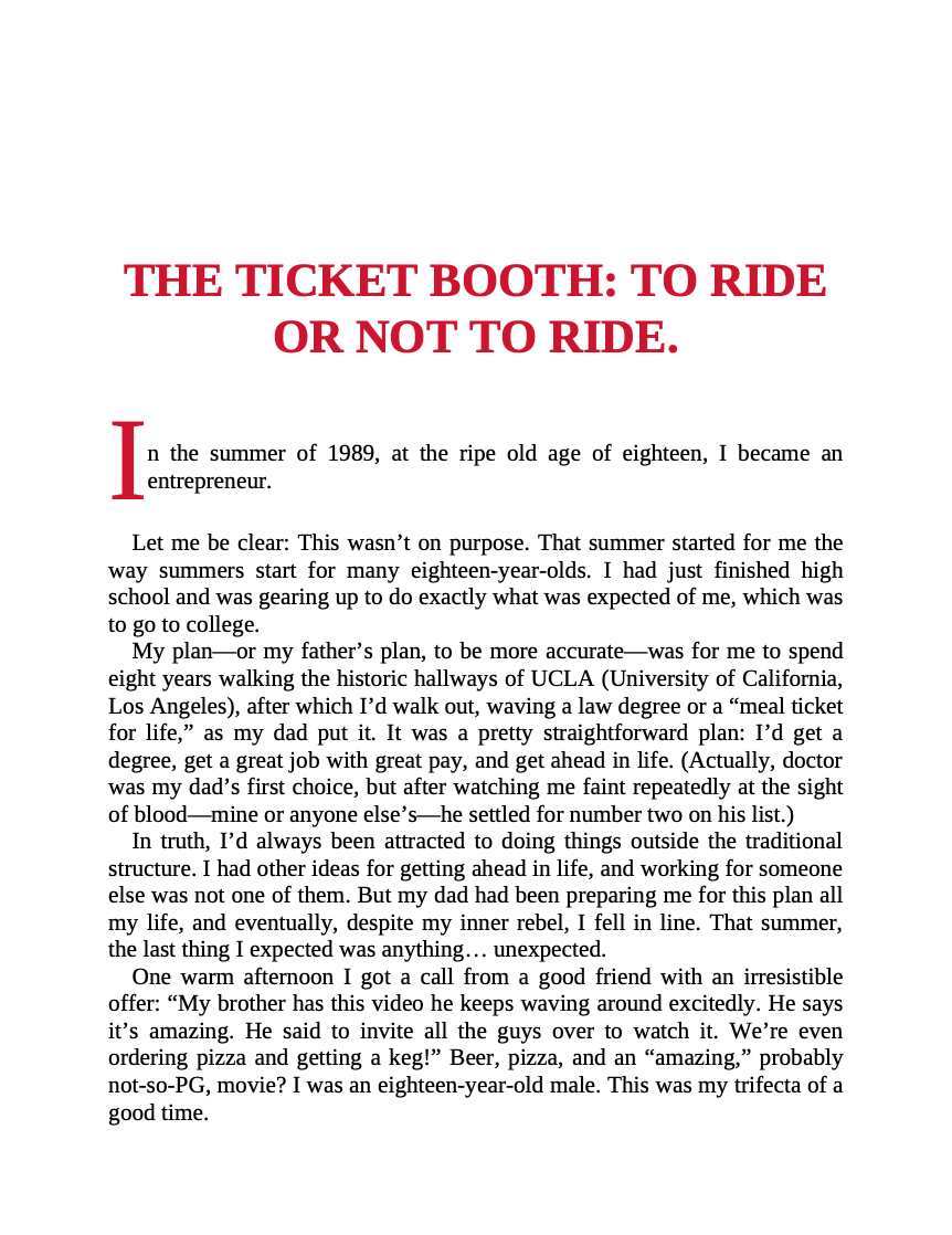 The Entrepreneur Roller Coaster