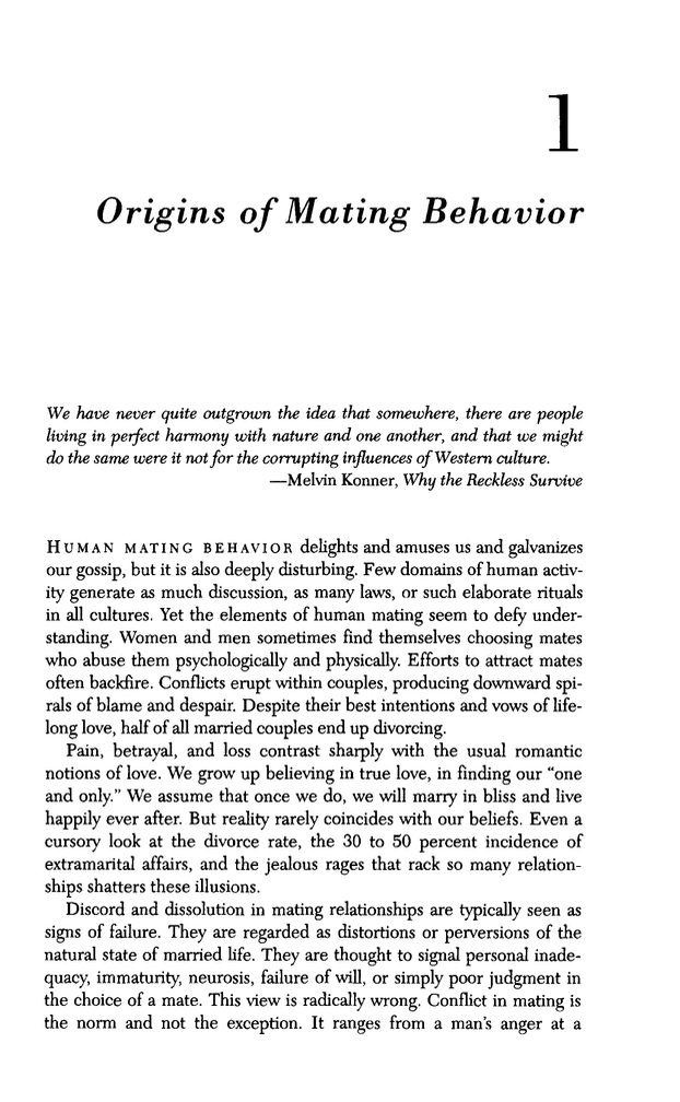 The Evolution of Desire