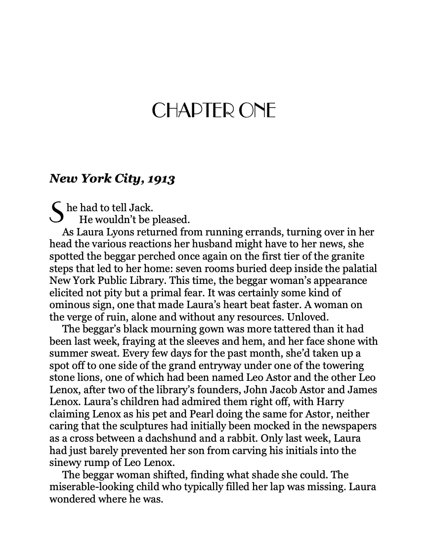 The Lions of Fifth Avenue