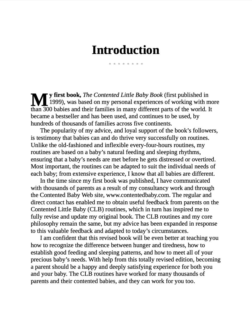 The New Contented Little Baby