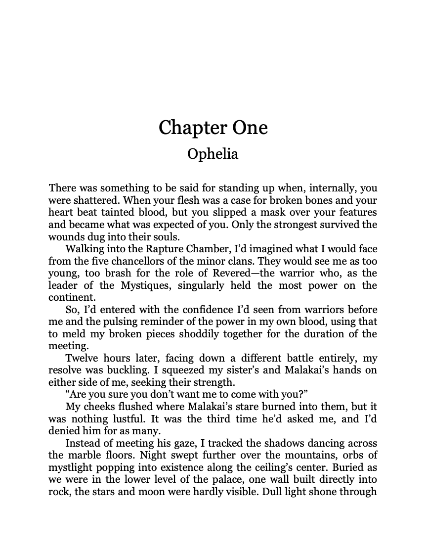 The Shards of Ophelia