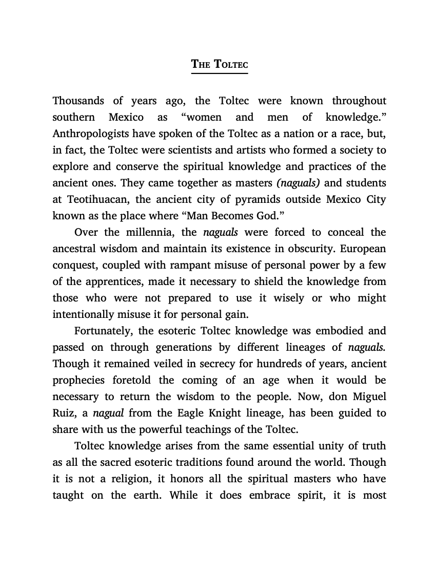 The Voice of Knowledge