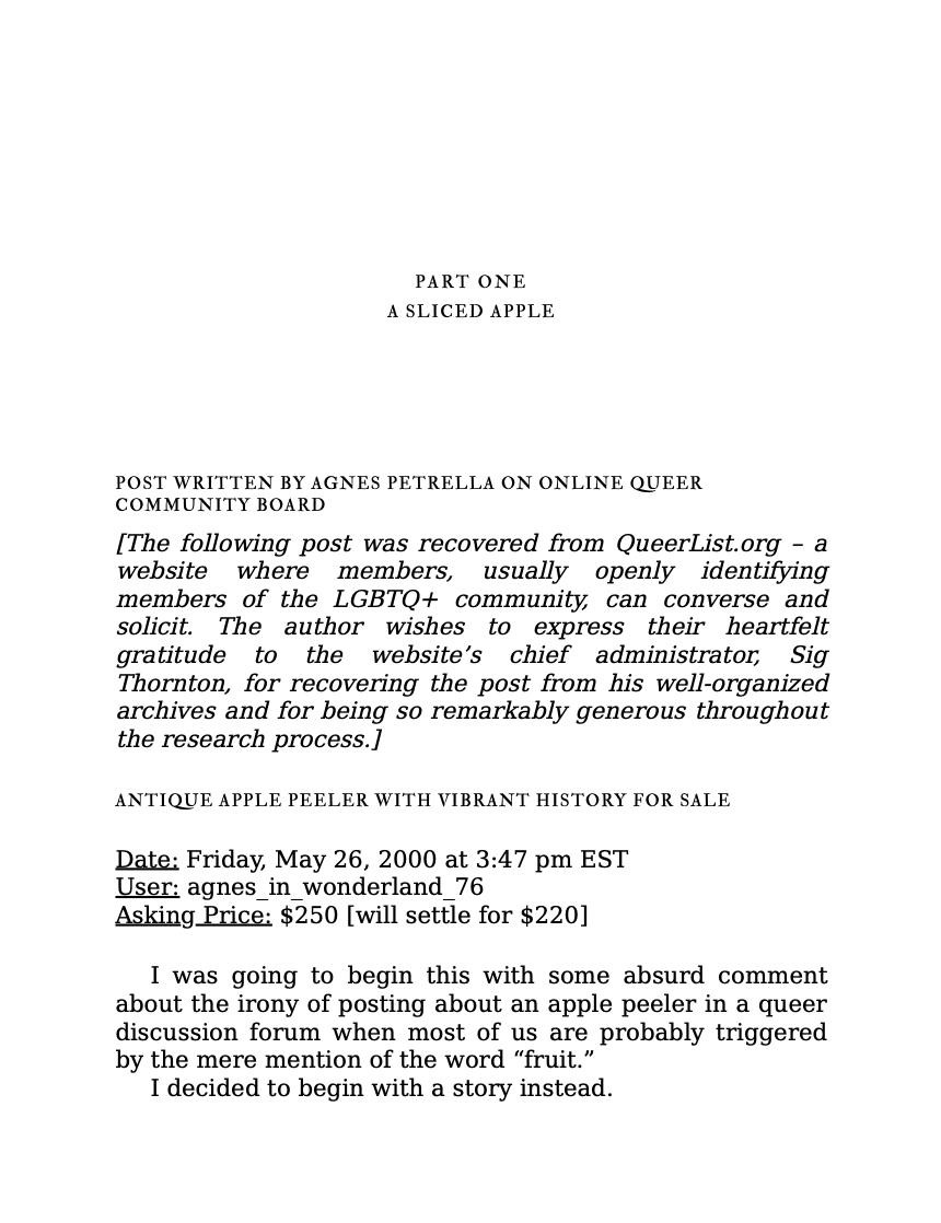 Things Have Gotten Worse Since We Last Spoke