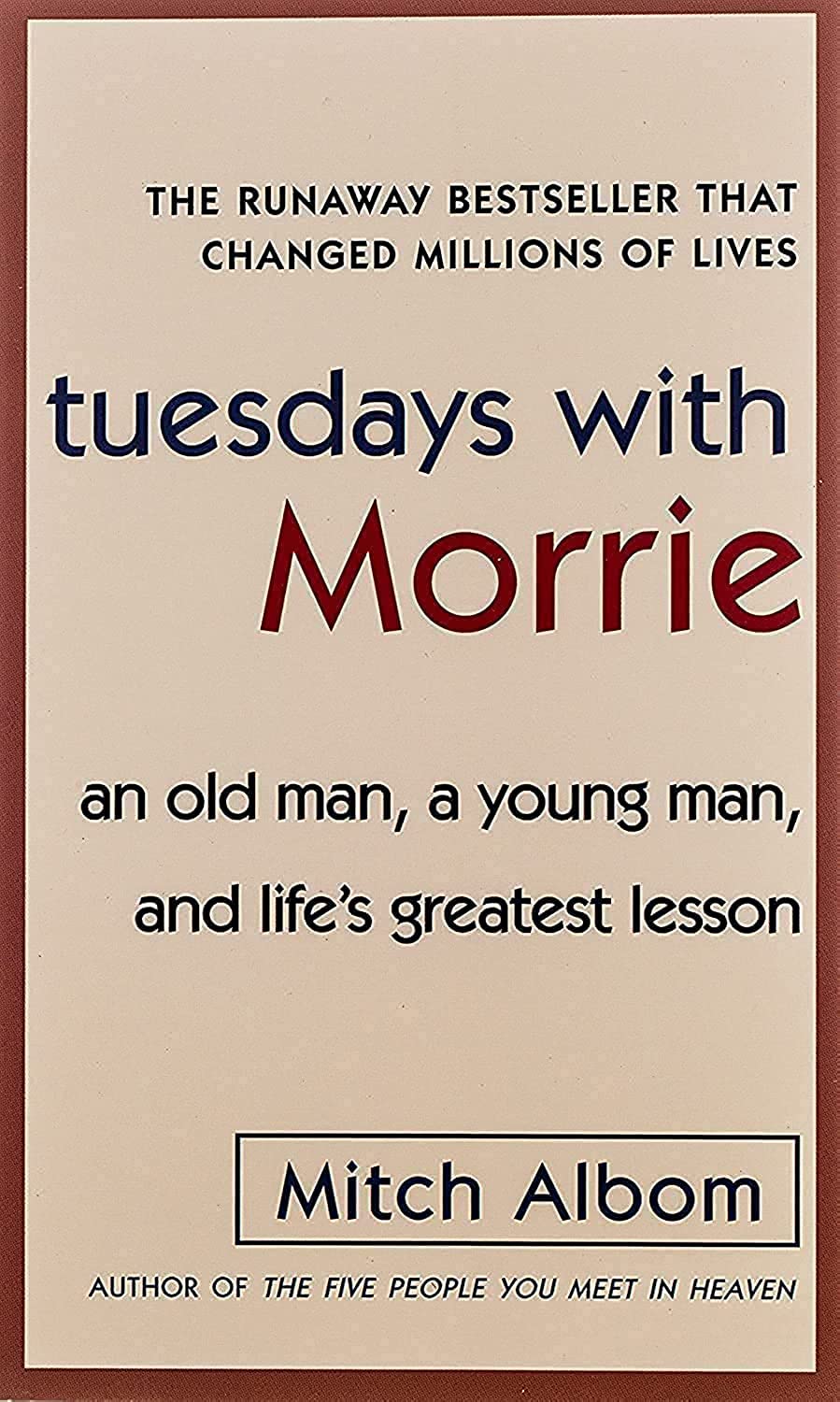 Tuesdays with Morrie