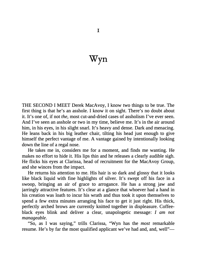 Work: Strictly Professional