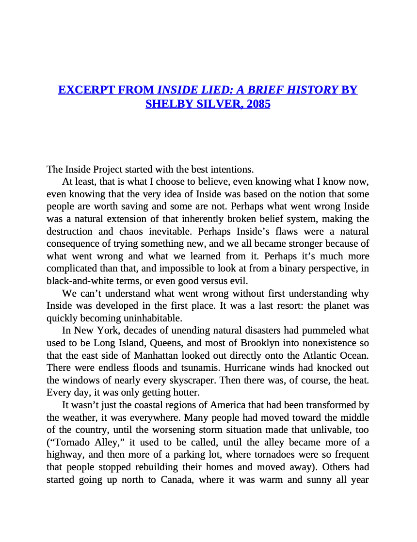 Yours for the Taking