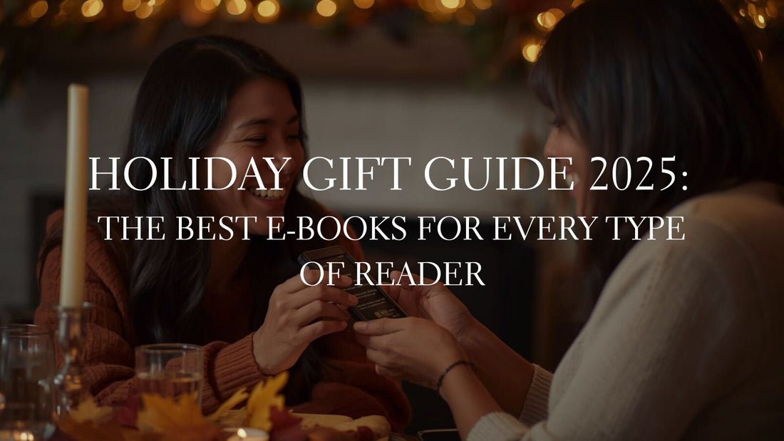 GOOD E-BOOKS - Holiday Gift Guide 2025  The Best E-Books for Every Type of Reader