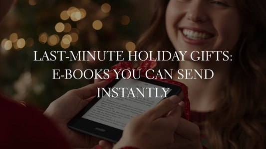 GOOD E-BOOKS - Last-Minute Holiday Gifts: E-Books You Can Send Instantly