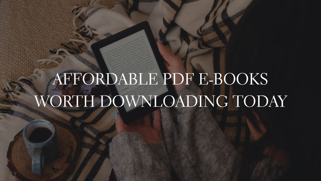 Good E-Books: Affordable PDF E-Books Worth Downloading Today