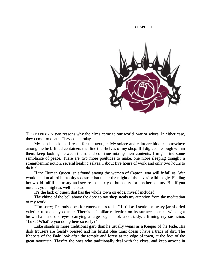 A Deal with the Elf King