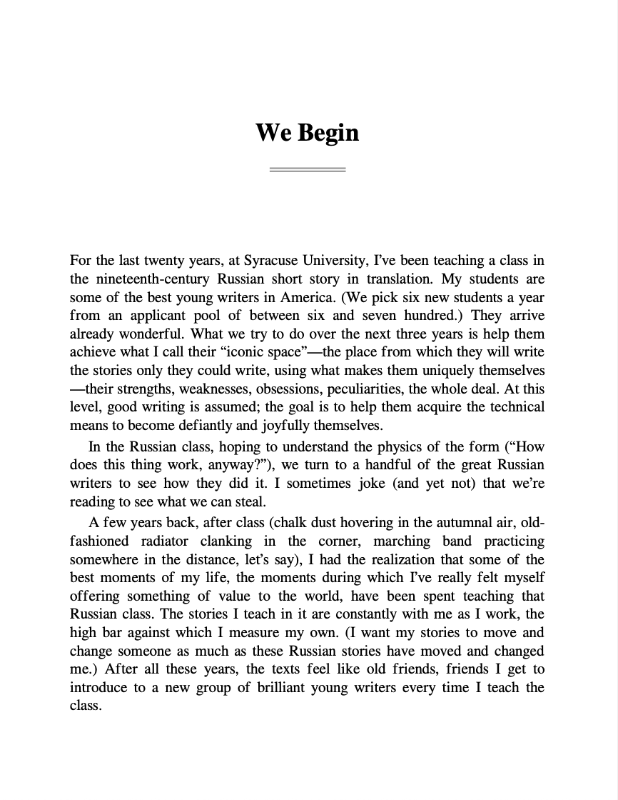 A Swim in a Pond in the Rain