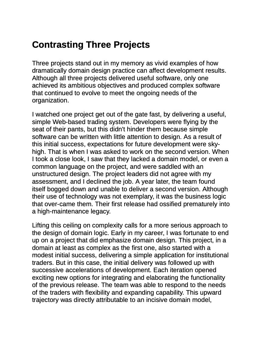 Domain-driven Design