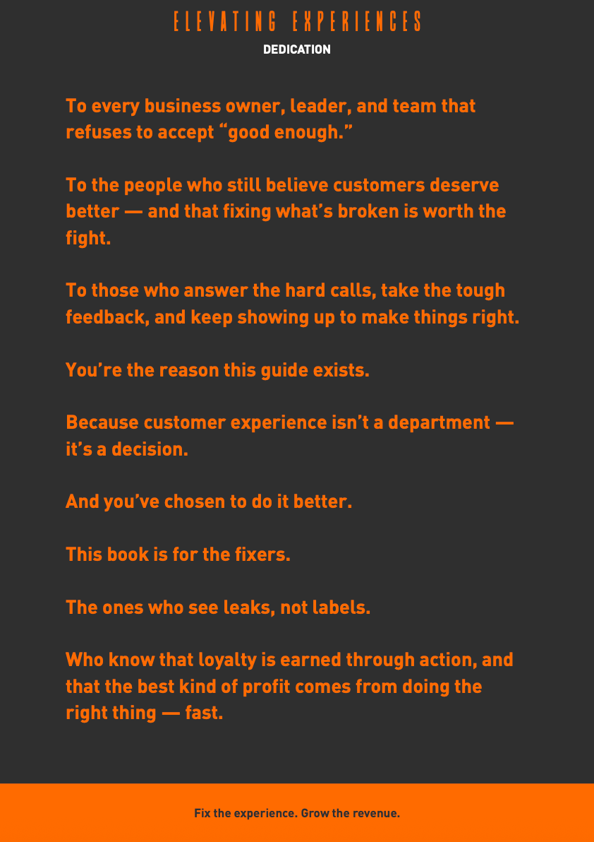 Elevating Experiences