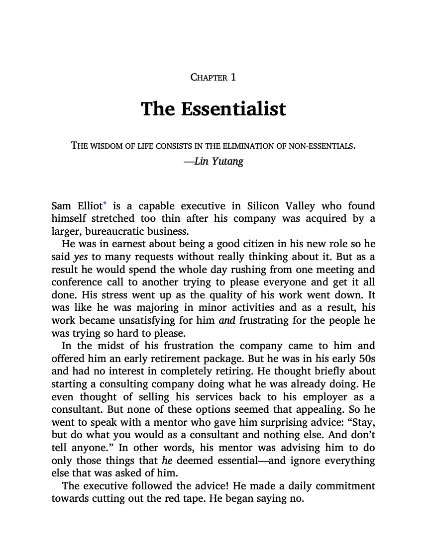 Essentialism