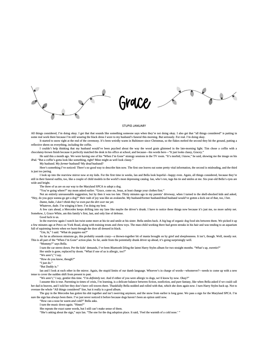 Grace & Henry's Holiday Movie Marathon