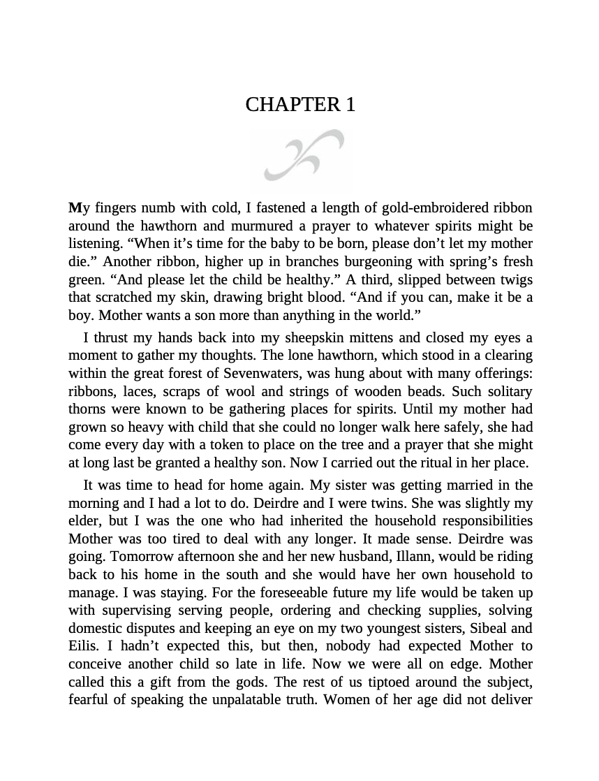 Heir to Sevenwaters
