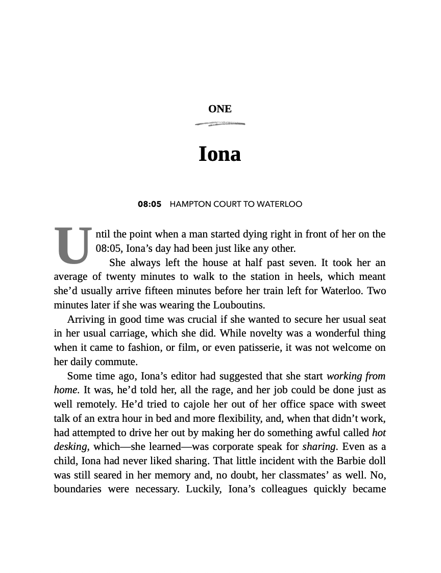 Iona Iverson's Rules for Commuting