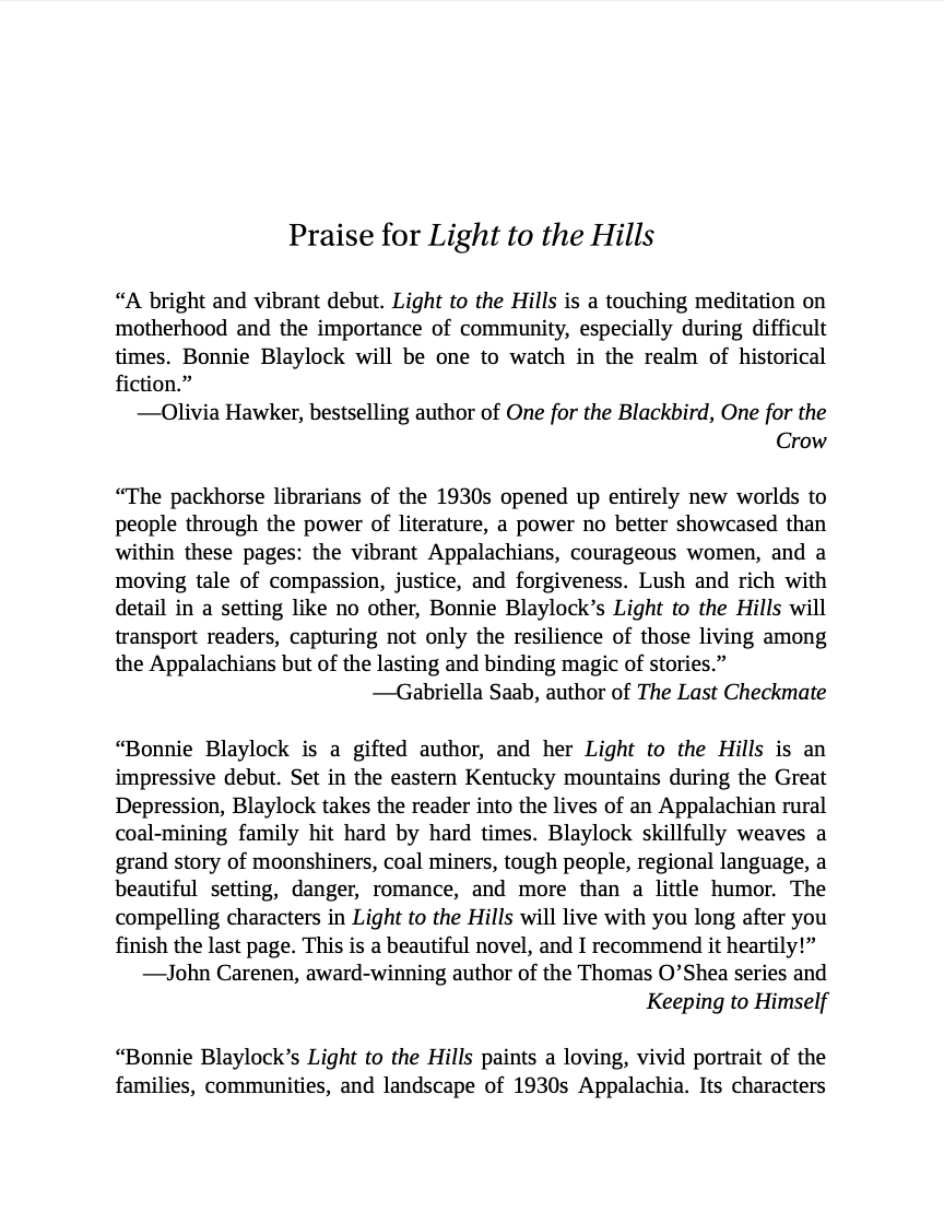 Light to the Hills