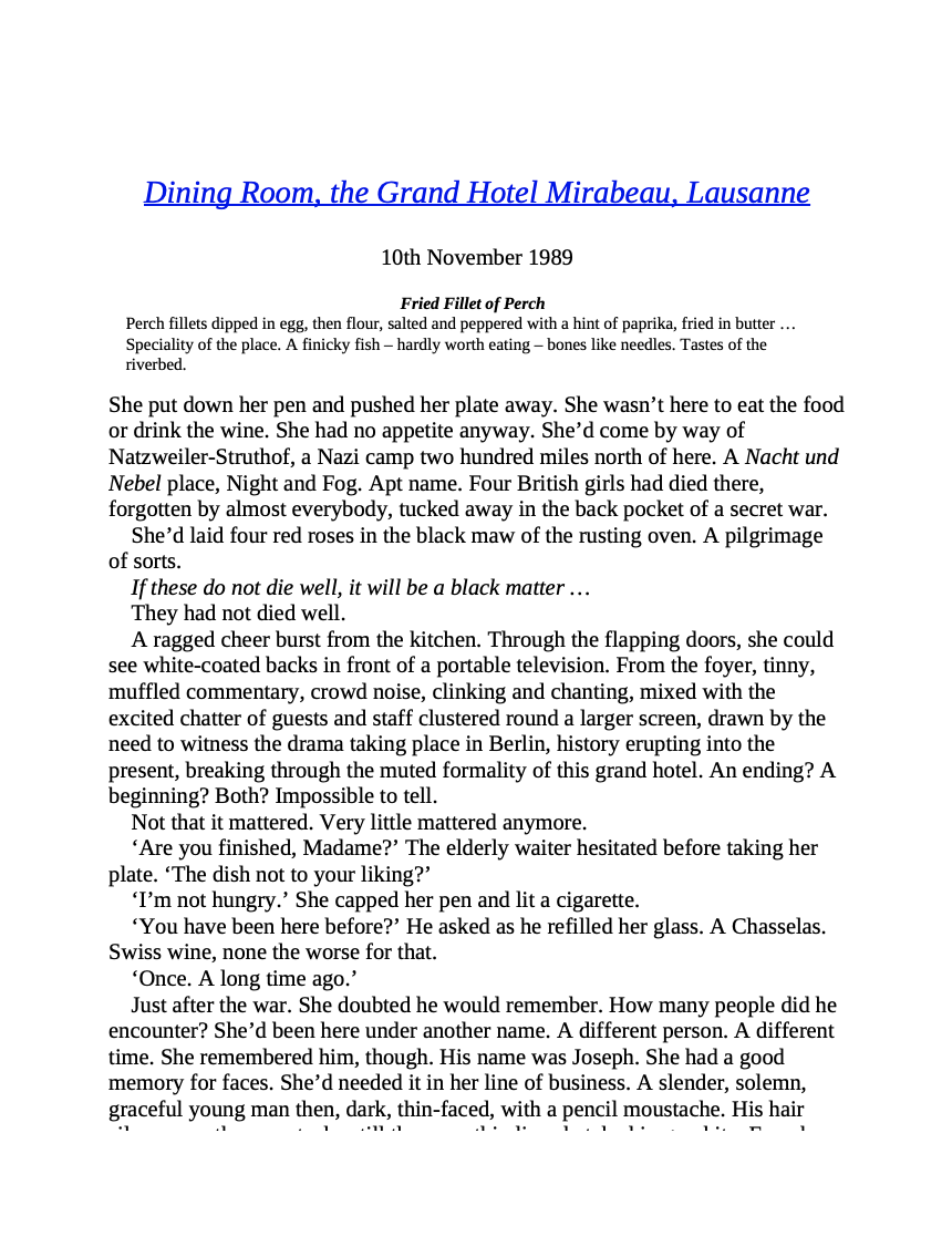 Miss Graham's Cold War Cookbook