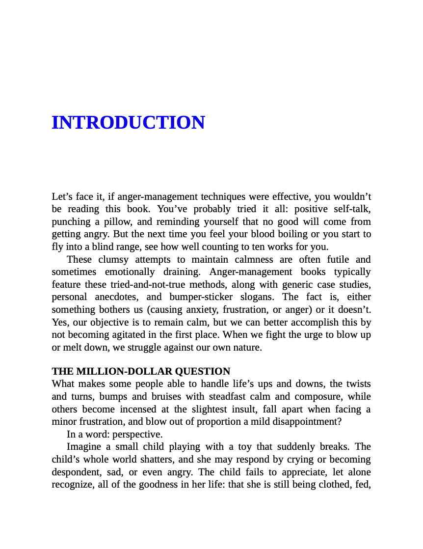 Never Get Angry Again