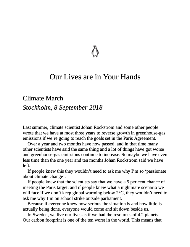 No One is Too Small to Make a Difference