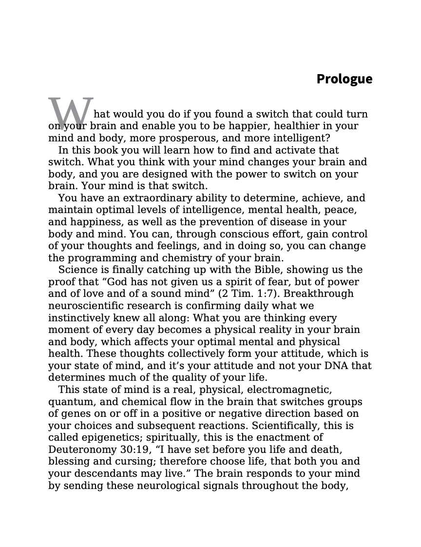 Switch On Your Brain