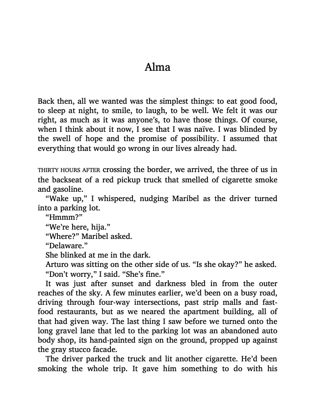 The Book of Unknown Americans