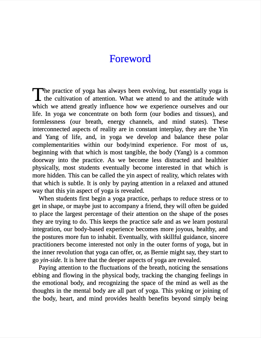 The Complete Guide to Yin Yoga