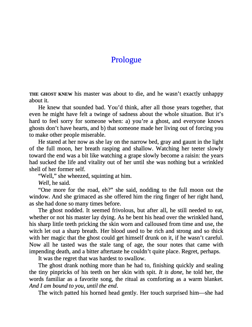 The Girl and the Ghost