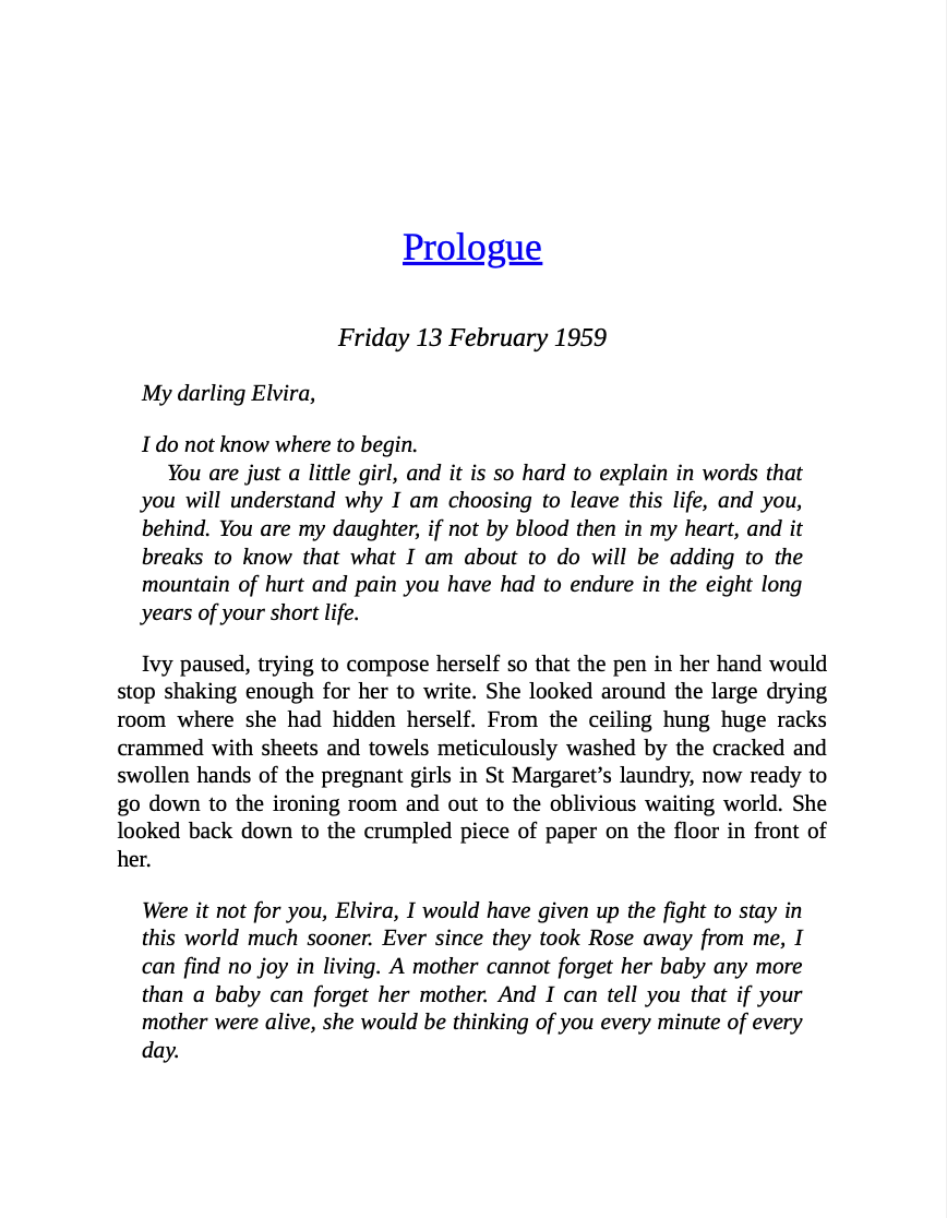 The Girl in the Letter