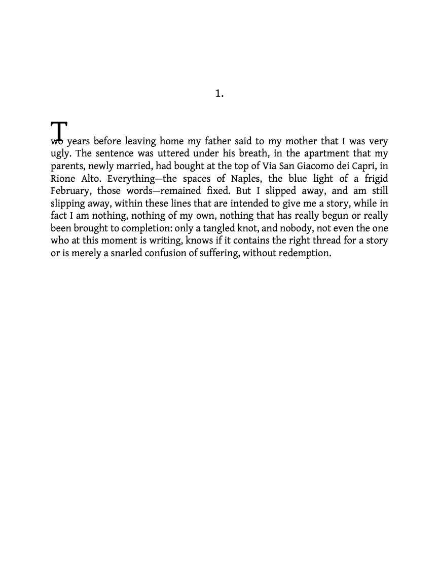 The Lying Life of Adults