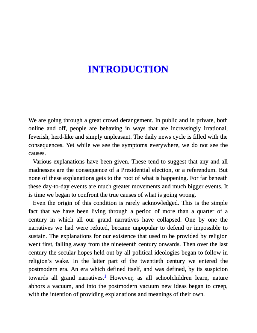 The Madness of Crowds