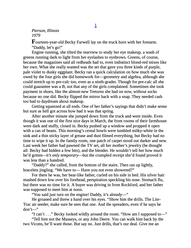 The Talented Miss Farwell