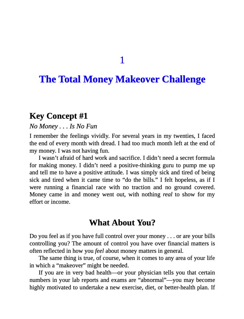 The Total Money Makeover